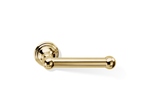 Brass Toilet Roll Holder in Gold by Decor Walther from the Classic series