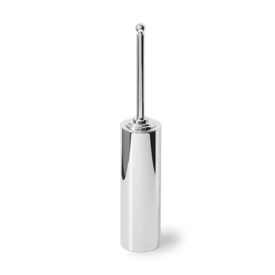 Brass Toilet Brush Holder in Chrome by Decor Walther from the Classic series