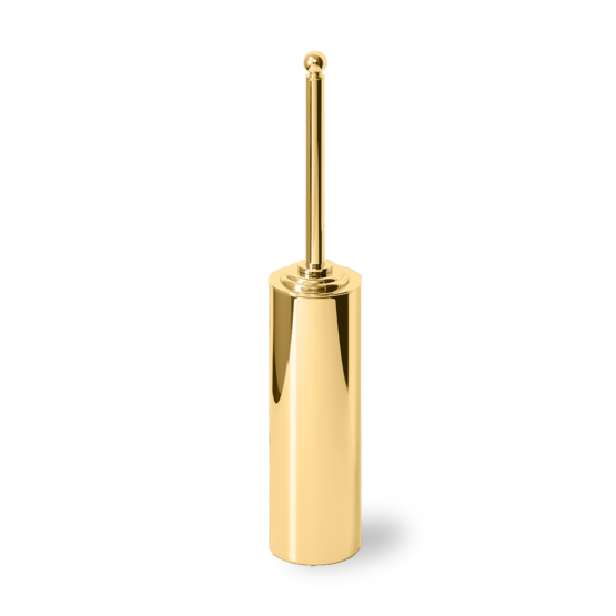 Brass Toilet Brush Holder in Gold by Decor Walther from the Classic series