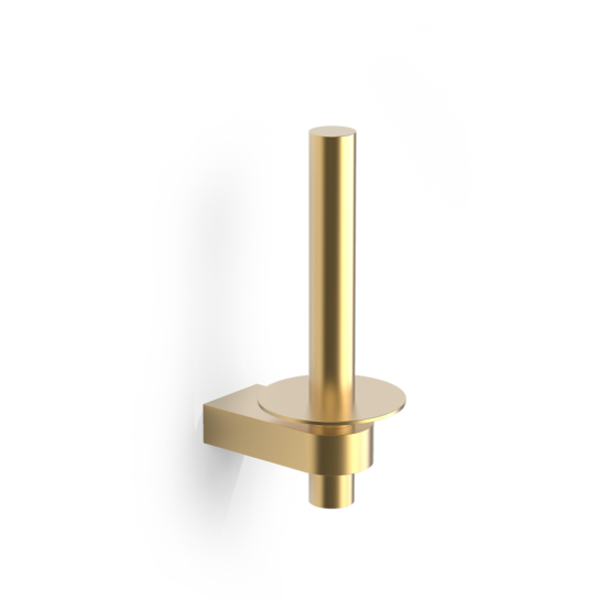 Ersatzrollenhalter aus Messing in Gold matt von Decor Walther aus der Serie Century